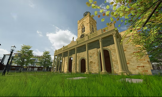 Screenshot from Northampton 1885 Adventure Game